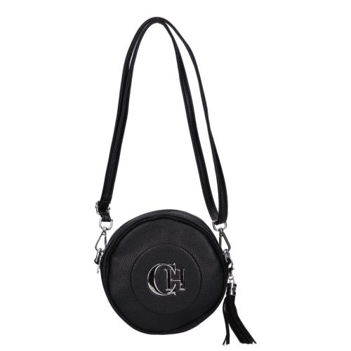 Chiara I 5013 JD fekete rostbőr női válltáska