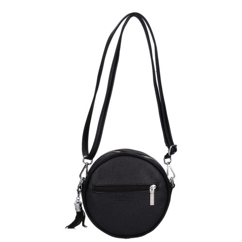 Chiara I 5013 JD fekete rostbőr női válltáska