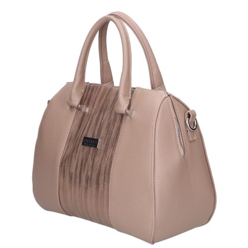 Chiara K 7026 bis drapp rostbőr női kézitáska