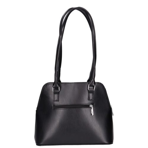 Karen 1686 fekete mintás rostbőr női táska