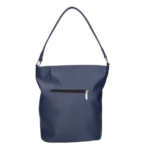 Karen 2295 kék rostbőr női táska