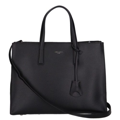 David Jones CM7133 fekete nagy kézitáska A/4-es méret