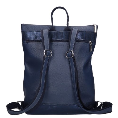 Chiara K 7017 kék rostbőr női táska