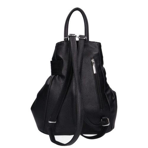 Chiara I 5016 fekete rostbőr női hátizsák