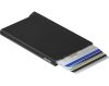 Secrid Cardprotector powder black kártyatartó automata