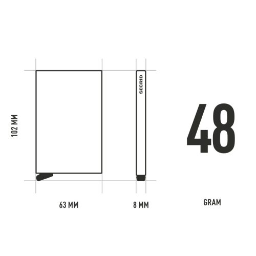 Secrid Cardprotector cashmere automata kártyatartó