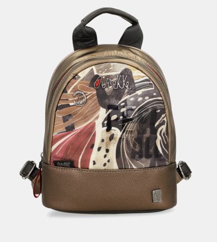 Anekke Imaginary 39775-185 bézs piros hátizsák