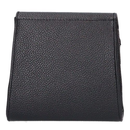 Karen 9517 fekete virágos rostbőr női alkalmi táska