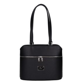 Karen 2374 fekete rostbőr női válltáska