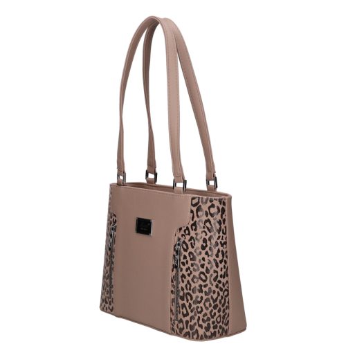 Karen 1683 drapp rostbőr női válltáska