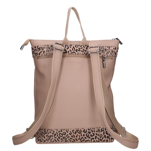 Chiara K 7017 drapp rostbőr női hátizsák