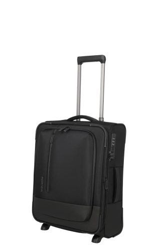 Travelite Crosslite S 2w két kerekű bővíthető kabinbőrönd fekete