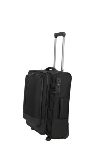 Travelite Crosslite S 2w két kerekű bővíthető kabinbőrönd fekete