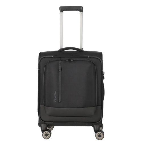 Travelite Crosslite S 4w négy kerekű kabin bőrönd fekete