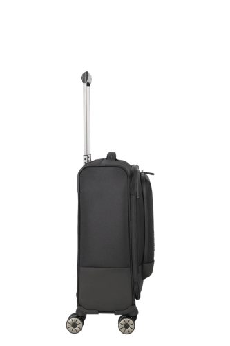 Travelite Crosslite S 4w négy kerekű kabin bőrönd fekete