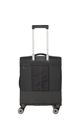 Travelite Crosslite S 4w négy kerekű kabin bőrönd fekete
