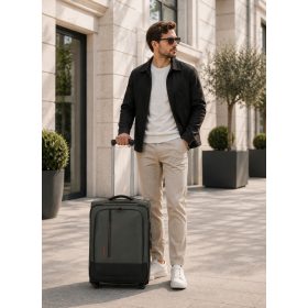   Travelite Crosslite S 2w két kerekű bővíthető kabinbőrönd olive
