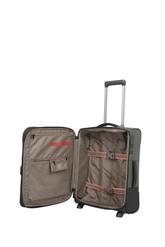 Travelite Crosslite S 2w két kerekű bővíthető kabinbőrönd olive