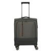 Travelite Crosslite S 4w négy kerekű kabin bőrönd olive