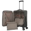 Travelite Crosslite S 4w négy kerekű kabin bőrönd olive