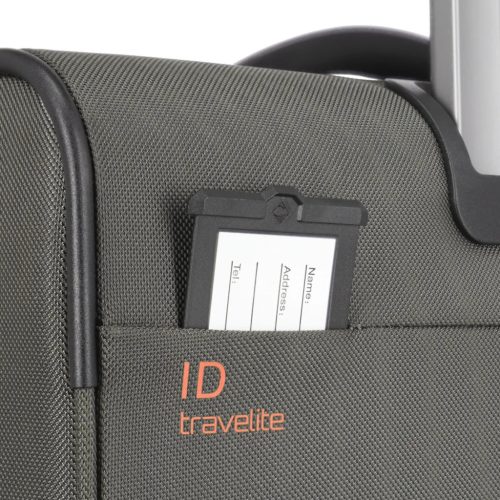 Travelite Crosslite S 4w négy kerekű kabin bőrönd olive