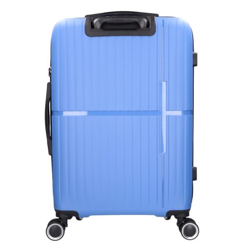 Benzi 5754 M kék közepes méretű bőrönd