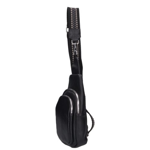 Divatos L-193-6 fekete táska