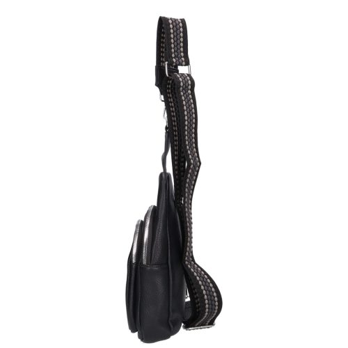 Divatos L-193-6 fekete táska