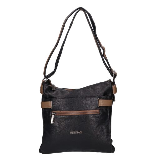 Hernan Bag 8826 fekete-drapp táska