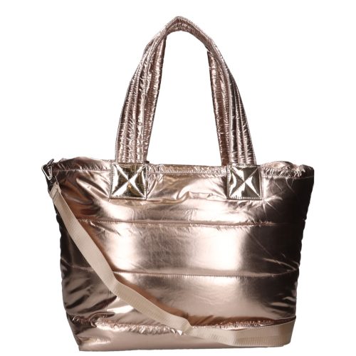 Divatos L-215-21 arany nagy shoppertáska