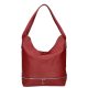 Olasz bőr 5088 bordó női válltáska