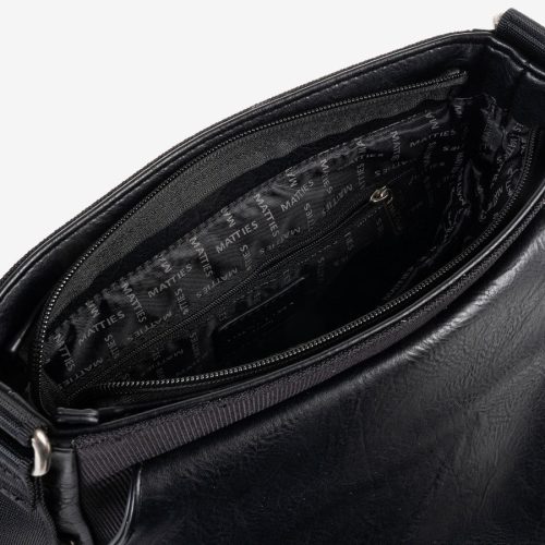 Matties Bags 40193 20 fekete rostbőr férfi táska