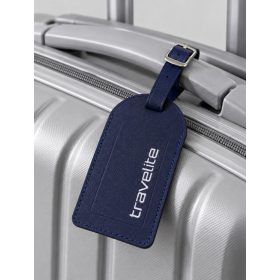 Travelite kék bőröndcímke 2 db