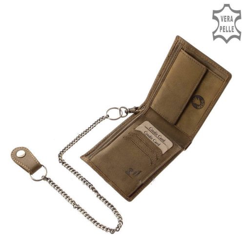 Green Deed A1MR9641 barna férfi pénztárca