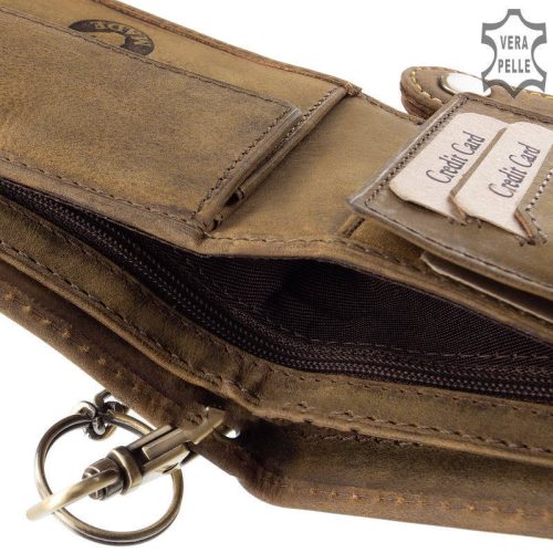 Green Deed A1MR9641 barna férfi pénztárca