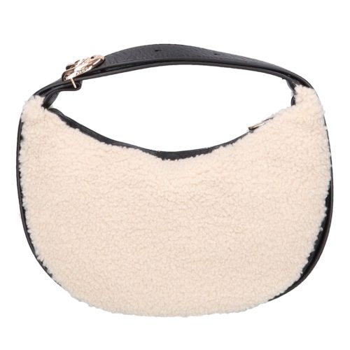 David Jones CM7102F bézs szőrmés táska