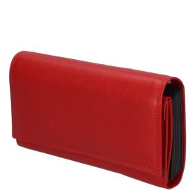 74115 piros bőr pincér brifkó