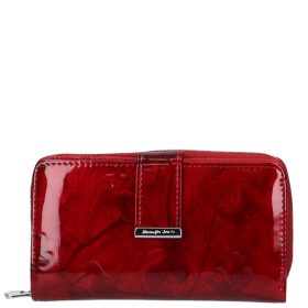 Jennifer Jones 5280-14 piros bőr női pénztárca