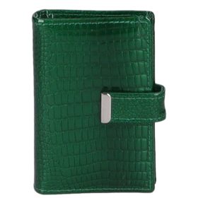 Jennifer Jones 5244 zöld bőr női kártyatartó
