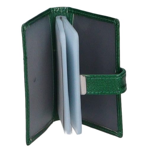 Jennifer Jones 5244 zöld bőr női kártyatartó