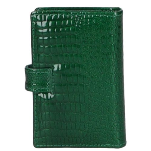Jennifer Jones 5244 zöld bőr női kártyatartó