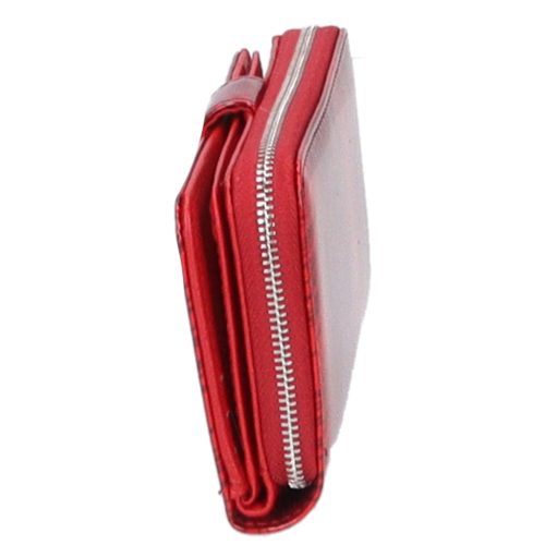 Jennifer Jones 5280-11 piros  bőr női pénztárca