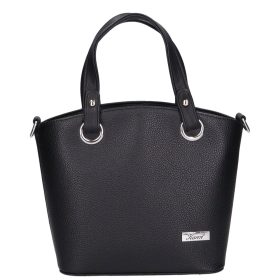 Karen 2390 fekete rostbőr női kézitáska