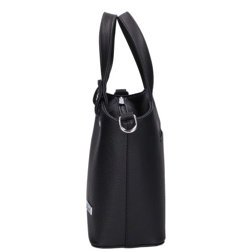 Karen 2390 fekete rostbőr női kézitáska