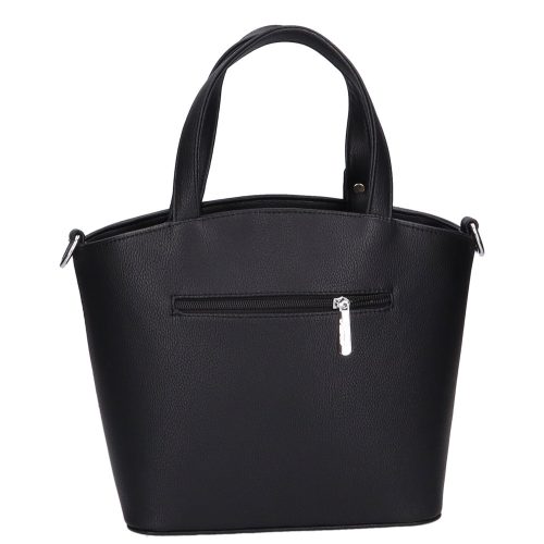 Karen 2390 fekete rostbőr női kézitáska