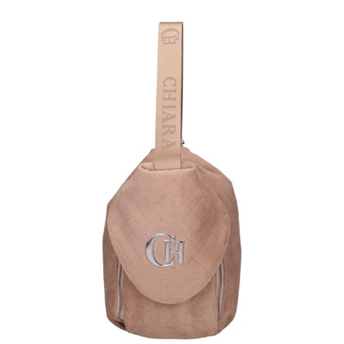 Chiara G 418 bézs rostbőr női válltáska/hátizsák