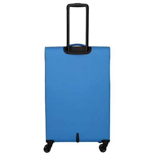 Travelite Rügen L kék bővíthető nagy méretű bőrönd