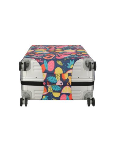 Travelite bőrönd huzat L nagy méretű bőröndre multicolor gyümölcsös