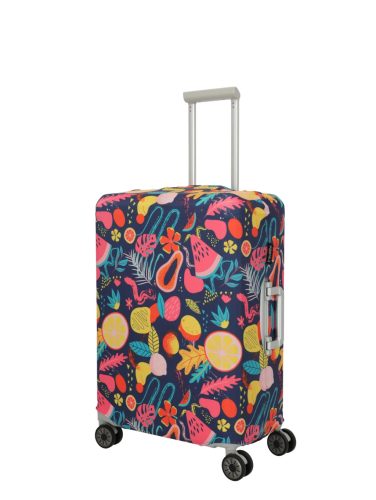 Travelite bőrönd huzat M közepes méretű multicolor gyümölcsös