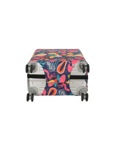 Travelite bőrönd huzat M közepes méretű multicolor gyümölcsös